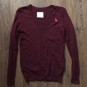 Abercrombie vneck sweater
